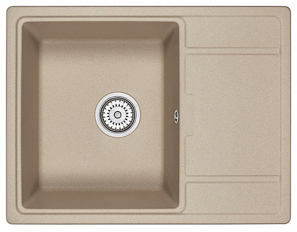 Мойка кухонная Granula прямоугольная кварц 6503, ПЕСОК