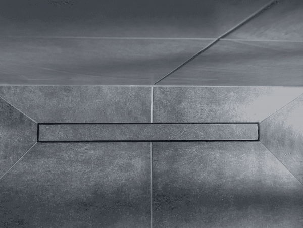 Душевой поддон под плитку Confluo Board UNI 900 со встроенный лотком Frameless Line 550 Pestan