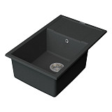 Мойка кухонная Point Велета 78 PN3002GR, графит