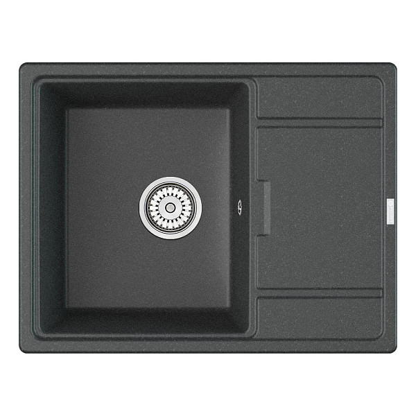 Мойка кухонная Point Стил 65 PN3009GR, графит