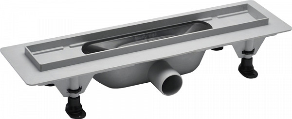 Душевой лоток с решеткой PlastBrno, L = 390 мм,  SZE5391