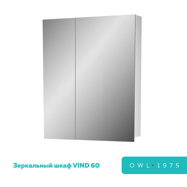 Зеркальный шкаф Vind 60