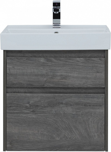 Тумба под раковину Aquanet Nova Lite 60 дуб рошелье (2 ящика) 00242577