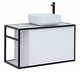 Тумба под раковину Aquanet Nova Lite Loft 90 R белый 00261651