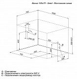 Акриловая ванна Aquanet Seed 100x70 (с каркасом) 00216658