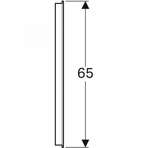 Комплект мебели "Идеальная тройка" Geberit Renova Plan, 60 см, 529.915.01.6