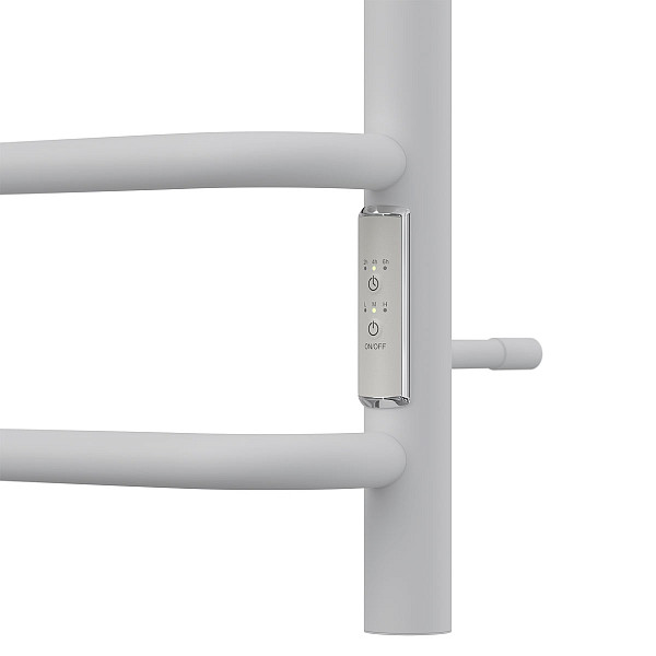 Полотенцесушитель электрический Point Сатурн PN90858W П8 500x800 диммер справа, белый