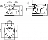 Унитаз подвесной Ideal Standard Ecco W705501