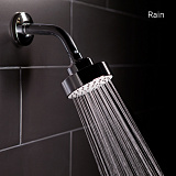 Душевая насадка верхняя круглая, хром, мини, IDDIS, 007MINPi64