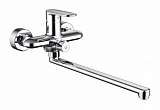 Смеситель для ванны c длинным изливом Bravat Opal F6125183CP-02L-RUS