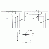 Раковина Ideal Standard Connect Cube 50 см E7884MA