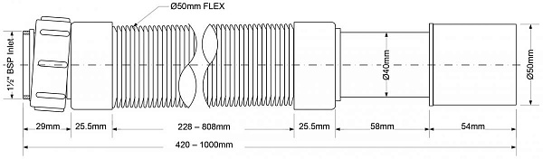 Гофра McAlpine MRMF2