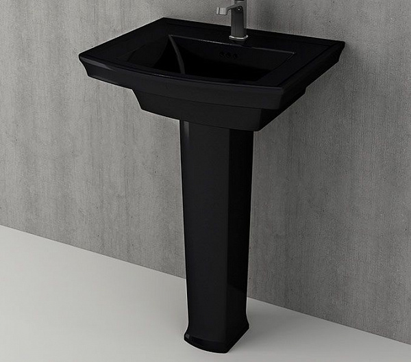 Пьедестал Bocchi Ravenna 1128-005-0320 черный