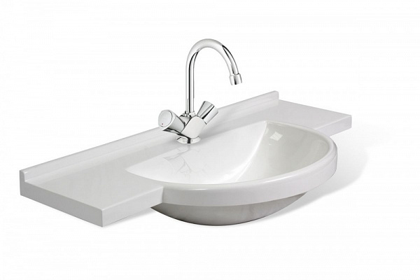 Раковина накладная Эстет Куба 90 см ФР-00000783