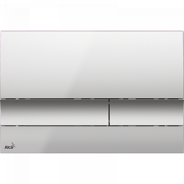 Клавиша смыва AlcaPlast M1722 хром - матовая