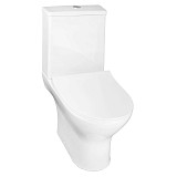 Унитаз-компакт Azario Mist 385х610х800 напольный, безободковый, с быстросъемным сиденьем микролифт (AZ-45)