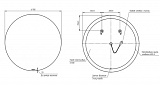 Зеркало Cersanit ECLIPSE smart 90x90