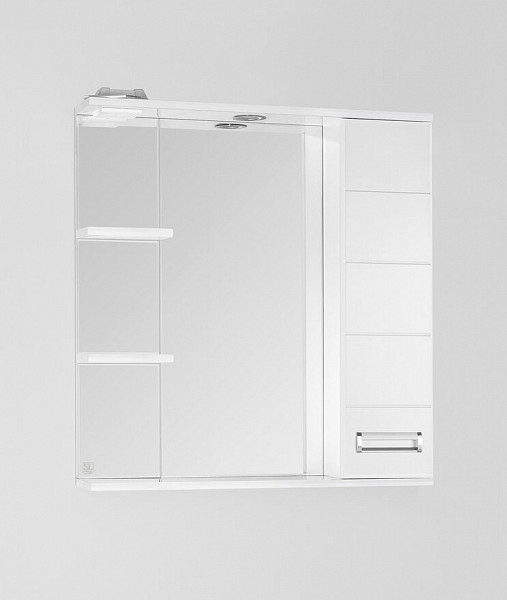 Зеркальный шкаф Style Line Ирис 75х83/С