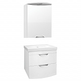 Зеркальный шкаф Style Line Жасмин 2 60х72/С