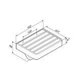 DA77341500 Jupiter Держатель для туалетной бумаги