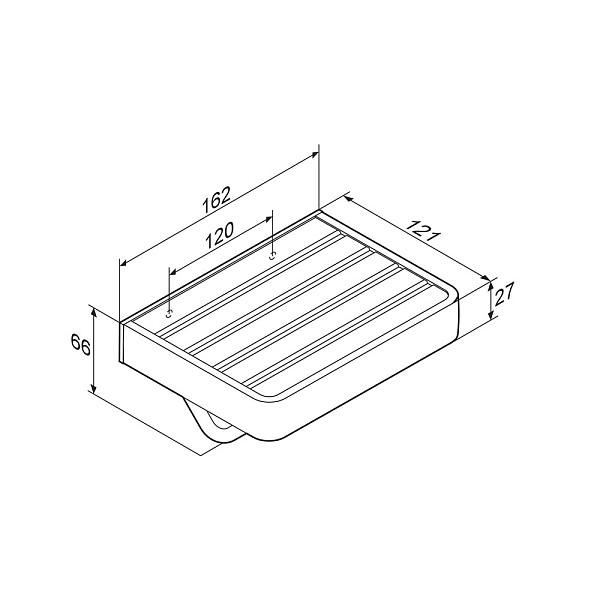 DA77341500 Jupiter Держатель для туалетной бумаги