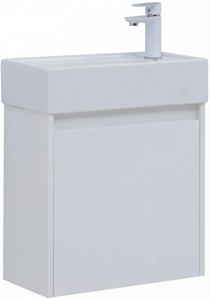 Мебель для ванной Aquanet Nova Lite 50 белый глянец (с дверецей) 00302531
