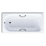 Стальная ванна Kaldewei Saniform Plus Star 180x80 133700013001 easy-clean mod. 337 с отверстиями под ручки