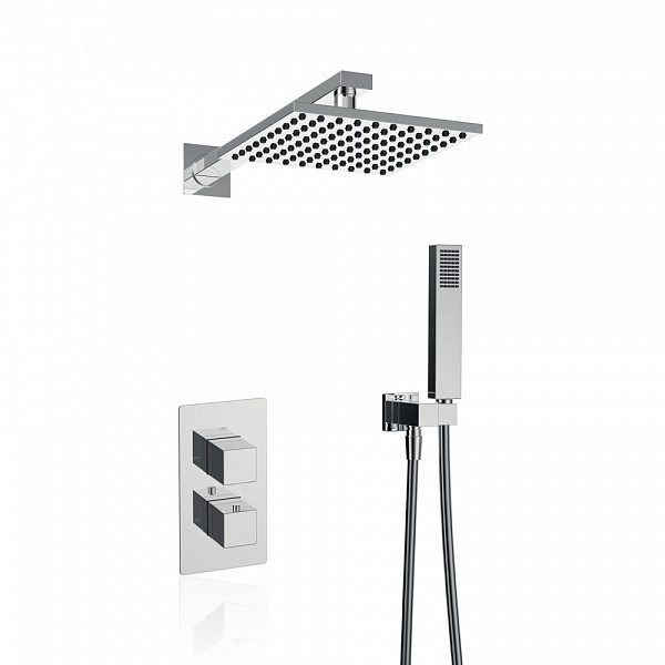 Душевая система "Koller Pool" CTQ021  с термостатом скрытого монтажа