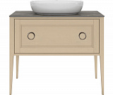 Тумба Kerama Marazzi PLAZA Classic Neo напольная с ящиками 100, капучино матовая