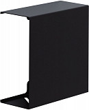 Полка Aquanet Магнум 28x28 черная матовая, квадрат 00302223