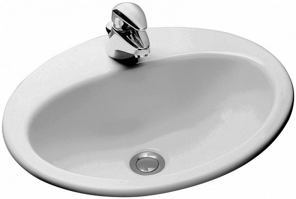 Раковина Jacob Delafon Ovale Dessus 50х41,5 см E1358-00