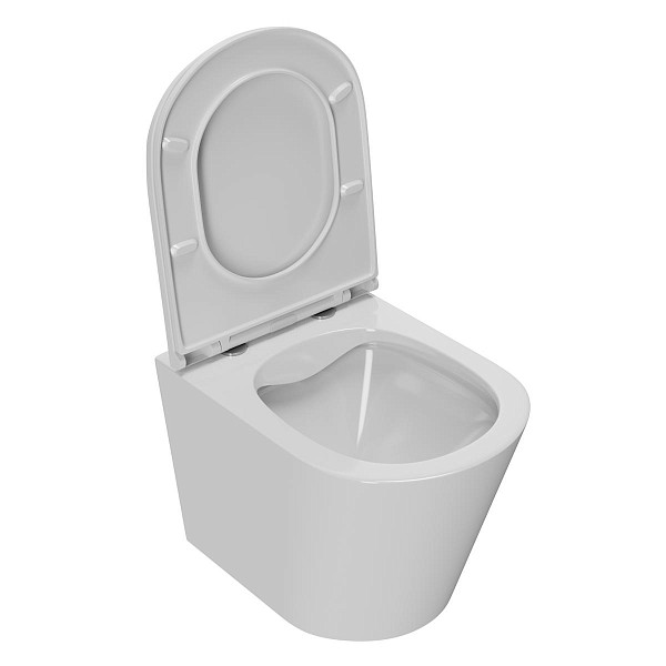 Сет: OLI 120 ECO Sanitarblock pneumatic+Панель KARISMA,черн.soft + Унитаз Point Виктория PN41061