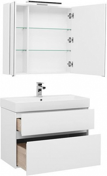 Мебель для ванной Aquanet Бруклин 85 белый 00207801