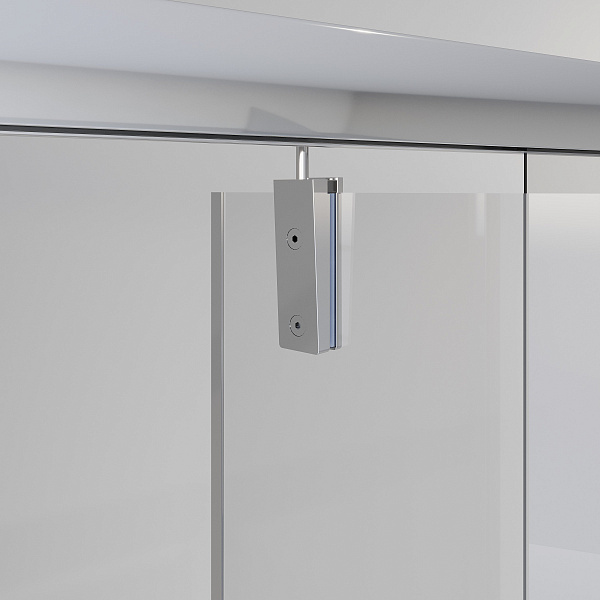 Душ.ограждение NG-83-8AB-A100B (80*100*190) прямоугольник, дверь распашная, 2 места