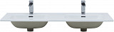 Раковина для тумбы Aquanet Flat 120 (двойная) 812-120D