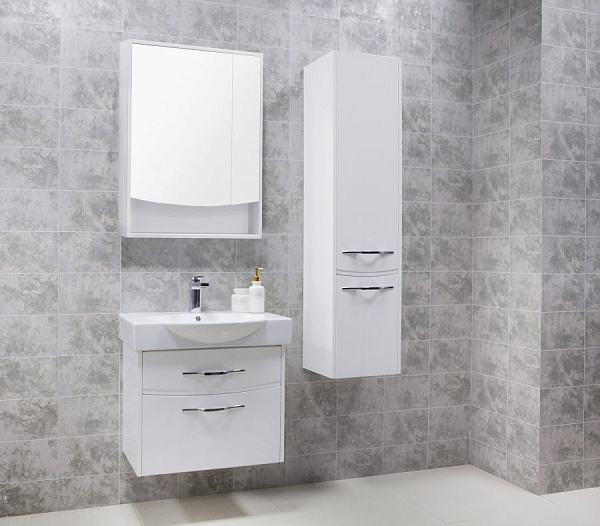 Зеркало-шкаф Акватон Инфинити 65x85 1A197002IF010 с подсветкой