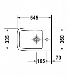 Биде подвесное Duravit Puravida 2247150000