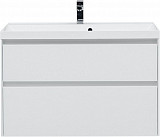 Мебель для ванной Aquanet Гласс 100 белый 00240468