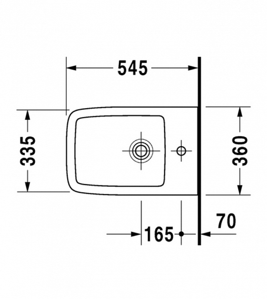 Биде подвесное Duravit Puravida 2247150000