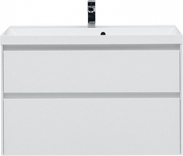 Мебель для ванной Aquanet Гласс 100 белый 00240468