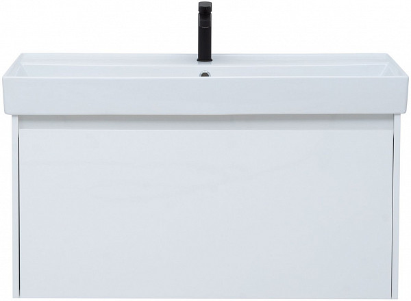 Тумба под раковину Aquanet Nova Lite 100 белый (1 ящик) 00242580