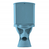 Унитаз-компакт Santeri Вест голубой 1.P201.8.S06.00B.F