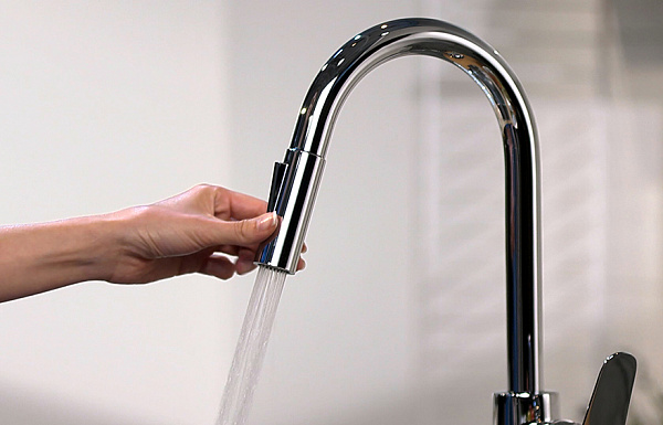 Смеситель для кухни HANSGROHE Focus 31815000 с вытяжным изливом