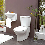 Унитаз-компакт (чаша) напольный Jacob Delafon Presquile 19077-00 крышка-сиденье с микролифтом