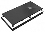 Экран для поддона Creto Ares 100x80, черный