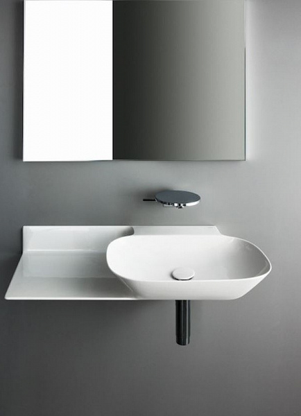 Раковина Laufen Ino 8.1330.1.000.104.1 90 см, левая