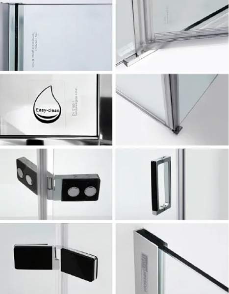 Душевой уголок Wasserkraft Aller 10H06RBLACK