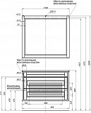 Тумба под раковину Aquanet Бостон М 100 белый 00209678