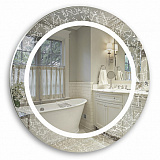 Зеркало AZARIO Лаго Д770- 8 сенсорный выключатель, подогрев+Bluetooth (LED-00002395)