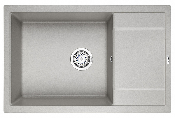 Мойка кухонная Granula прямоугольная кварц 7805, БАЗАЛЬТ